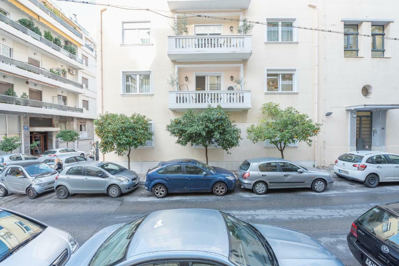 Athens Centre Flat 2 Min. From Evangelismos Metro Kültér fotó